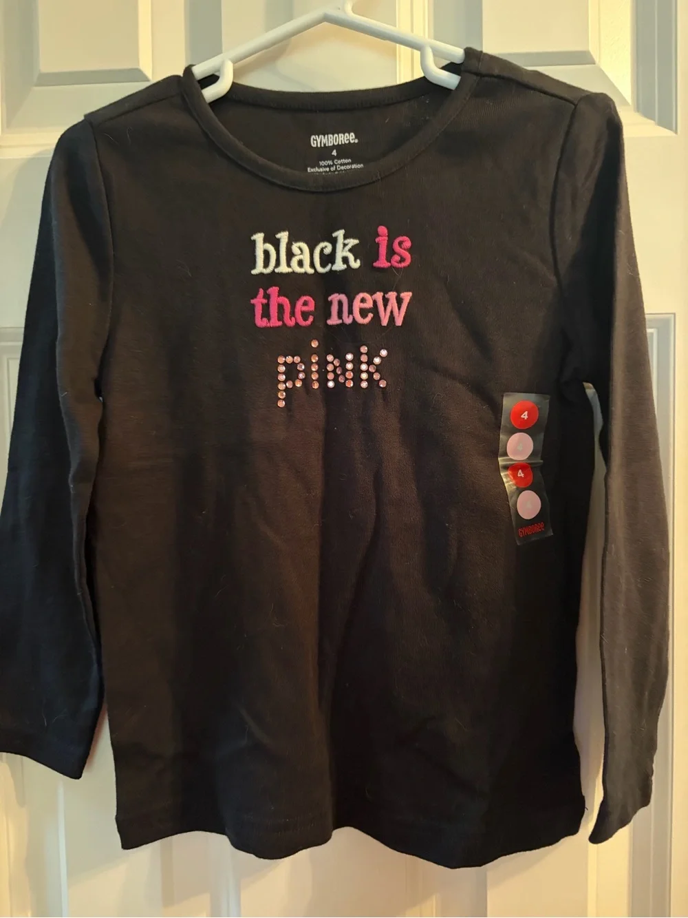 Vintage Gymboree Black Long-Sleeve Tee  4